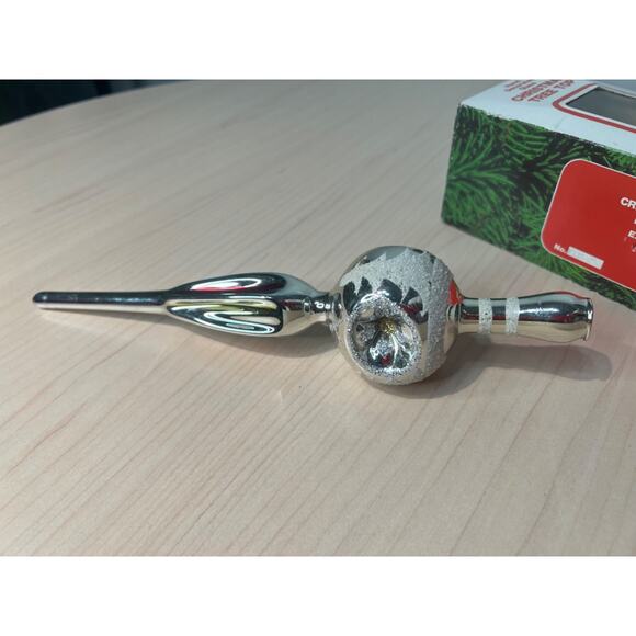 GORGEOUS Commodore Vintage Tree Topper & Shiny Brite Ornaments Bells & more - Picture 7 of 14